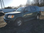 2002 Toyota Sequoia Limited Зеленый vin: 5TDBT48A32S120766