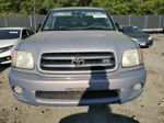 2002 Toyota Sequoia Limited Silver vin: 5TDBT48A32S135798