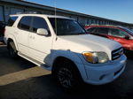 2002 Toyota Sequoia Limited White vin: 5TDBT48A42S063025