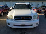 2002 Toyota Sequoia Limited Белый vin: 5TDBT48A42S063025