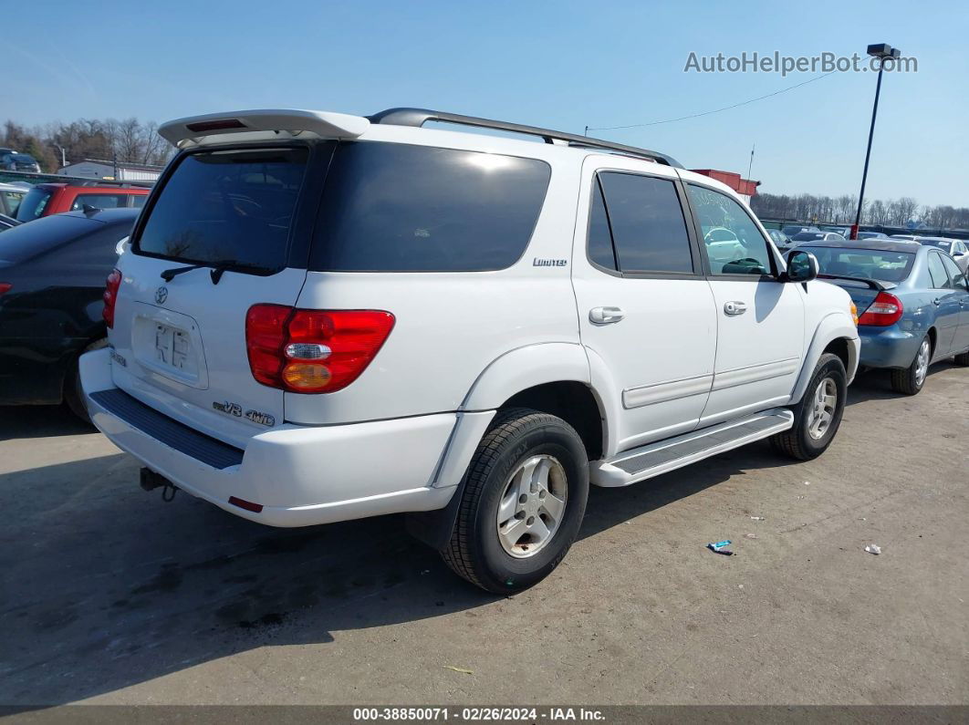 2002 Toyota Sequoia Limited V8 Gray vin: 5TDBT48A42S085669