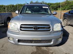 2002 Toyota Sequoia Limited Серебряный vin: 5TDBT48A42S106018