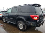 2002 Toyota Sequoia Limited Black vin: 5TDBT48A42S121859