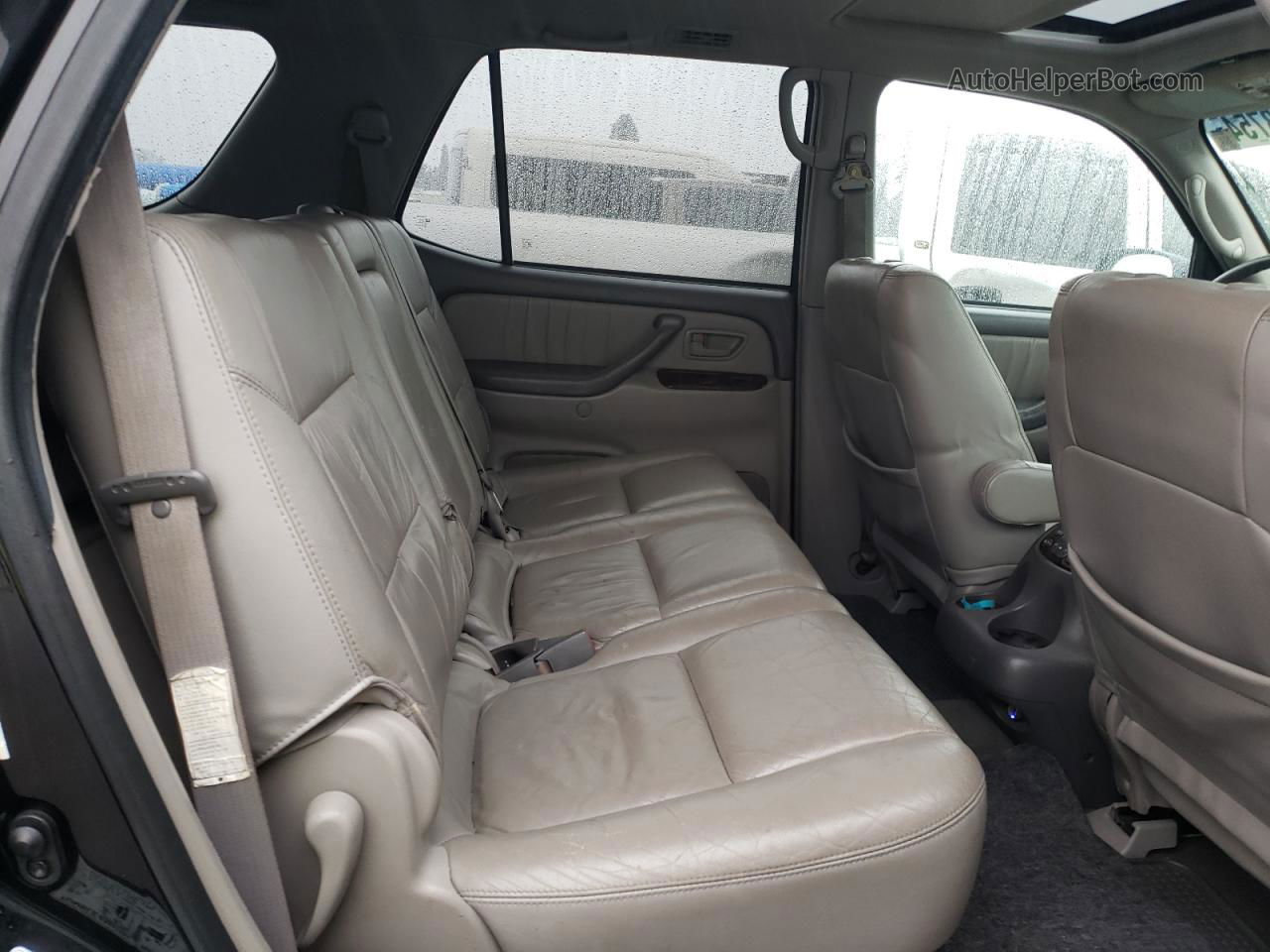 2002 Toyota Sequoia Limited Черный vin: 5TDBT48A42S121859