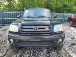 2002 Toyota Sequoia Limited Black vin: 5TDBT48A42S134126