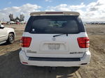 2002 Toyota Sequoia Limited White vin: 5TDBT48A52S061719