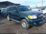 2002 Toyota Sequoia Limited Green vin: 5TDBT48A52S076480