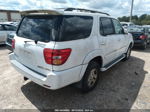 2002 Toyota Sequoia Limited White vin: 5TDBT48A52S096096