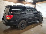 2002 Toyota Sequoia Limited Black vin: 5TDBT48A52S129923