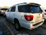 2002 Toyota Sequoia Limited White vin: 5TDBT48A62S088993