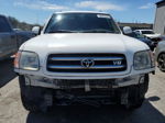 2002 Toyota Sequoia Limited White vin: 5TDBT48A62S097659