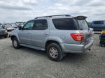 2002 Toyota Sequoia Limited Silver vin: 5TDBT48A72S062063