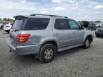 2002 Toyota Sequoia Limited Silver vin: 5TDBT48A72S062063