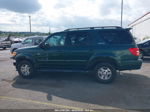 2002 Toyota Sequoia Limited Green vin: 5TDBT48A72S098688