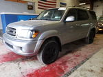 2002 Toyota Sequoia Limited Silver vin: 5TDBT48A72S126182