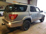 2002 Toyota Sequoia Limited Silver vin: 5TDBT48A72S126182