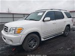 2002 Toyota Sequoia Limited White vin: 5TDBT48A72S131141