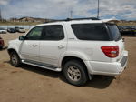 2002 Toyota Sequoia Limited White vin: 5TDBT48A72S133097