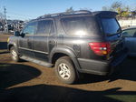 2002 Toyota Sequoia Limited Black vin: 5TDBT48A82S076778