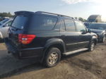 2002 Toyota Sequoia Limited Черный vin: 5TDBT48A92S068253