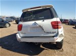 2002 Toyota Sequoia Limited White vin: 5TDBT48A92S136812