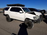 2002 Toyota Sequoia Limited White vin: 5TDBT48AX2S129948