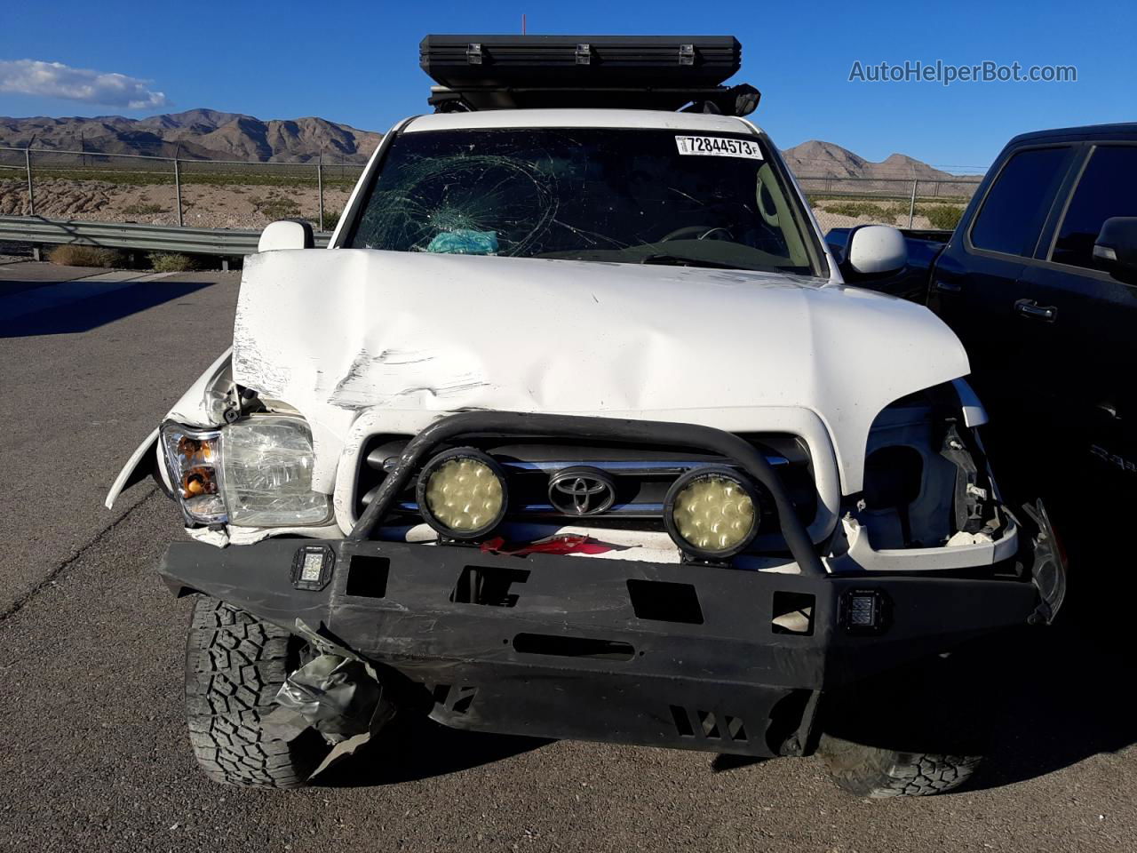 2002 Toyota Sequoia Limited White vin: 5TDBT48AX2S129948