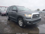 2016 Toyota Sequoia Sr5 5.7l V8 Gray vin: 5TDBW5G14GS132575