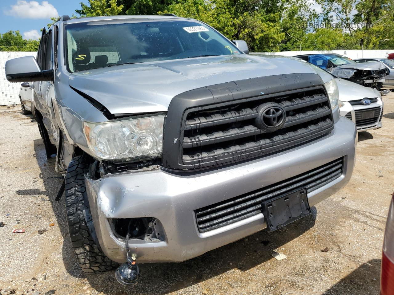 2016 Toyota Sequoia Sr5 Silver vin: 5TDBW5G15GS131161