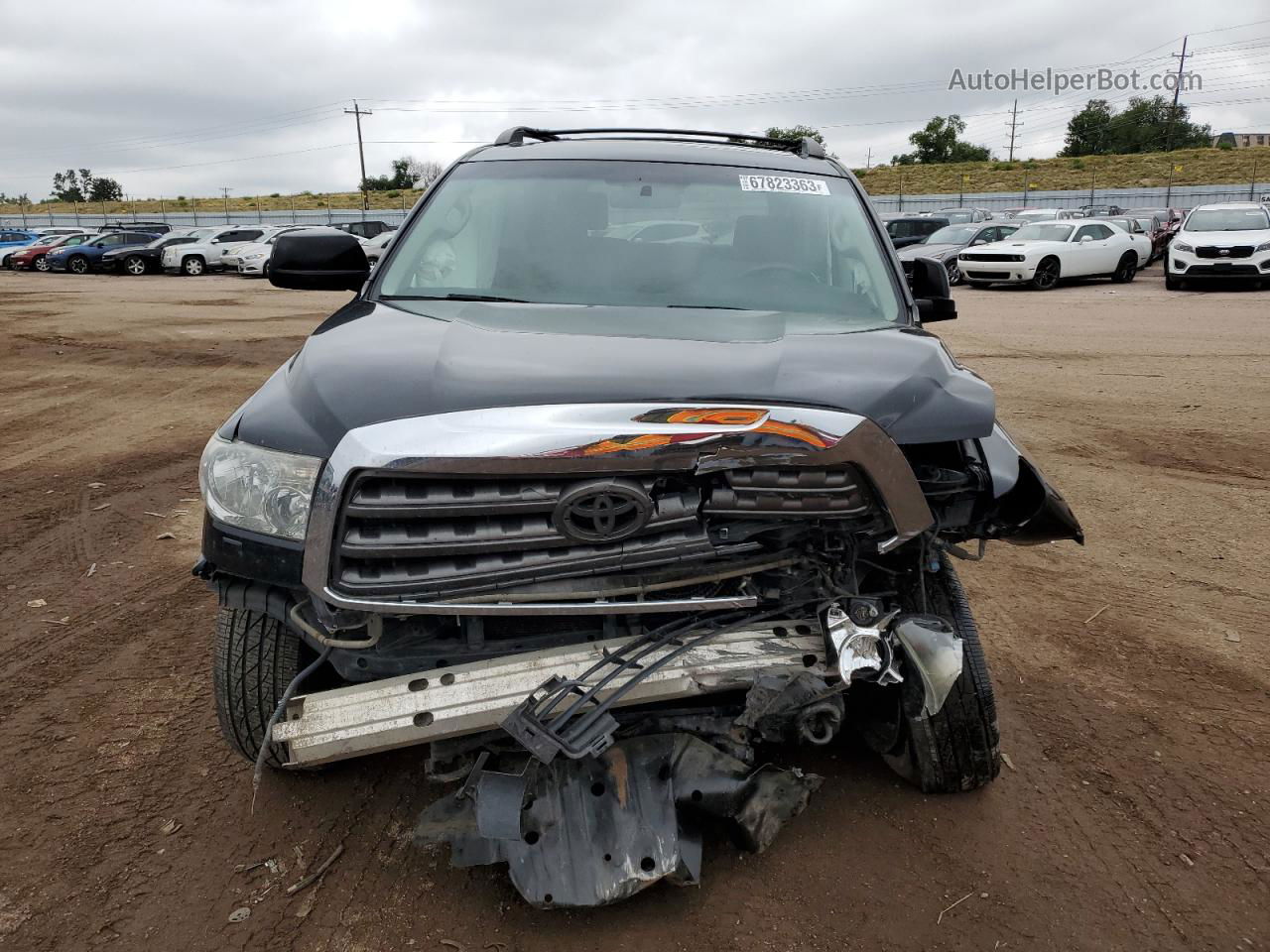 2016 Toyota Sequoia Sr5 Black vin: 5TDBW5G15GS132293