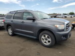 2016 Toyota Sequoia Sr5 Gray vin: 5TDBW5G17GS132666