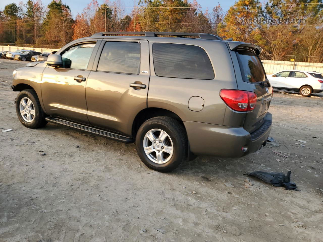 2016 Toyota Sequoia Sr5 Brown vin: 5TDBW5G19GS133642