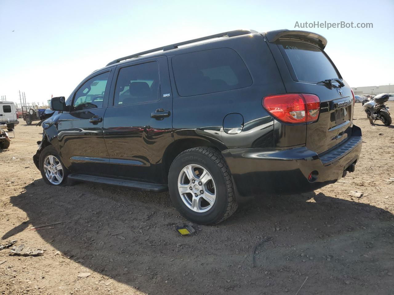 2016 Toyota Sequoia Sr5 Black vin: 5TDBY5G11GS137372