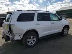 2017 Toyota Sequoia Sr5 White vin: 5TDBY5G11HS152245