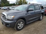 2017 Toyota Sequoia Sr5 Gray vin: 5TDBY5G11HS155176