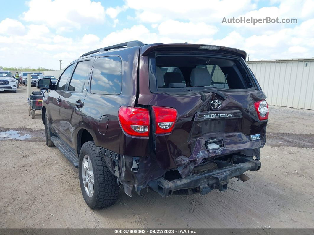 2016 Toyota Sequoia Sr5 Purple vin: 5TDBY5G13GS130245