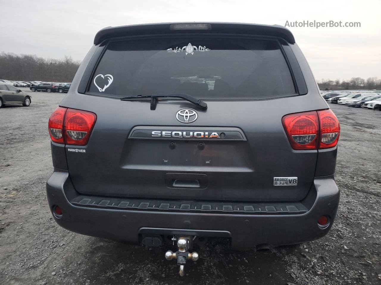 2016 Toyota Sequoia Sr5 Угольный vin: 5TDBY5G14GS143795