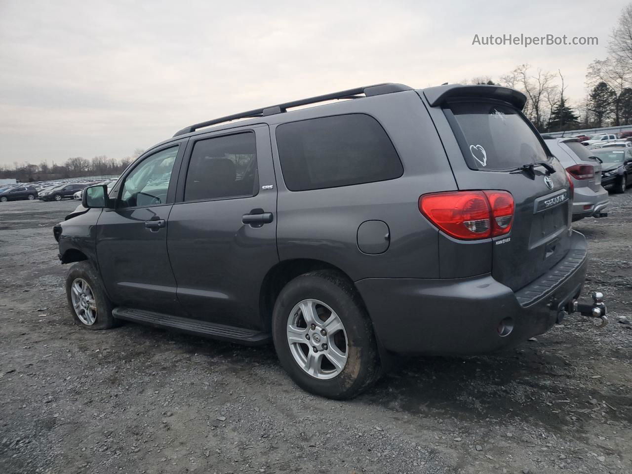 2016 Toyota Sequoia Sr5 Charcoal vin: 5TDBY5G14GS143795