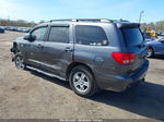 2016 Toyota Sequoia Sr5 5.7l V8 Gray vin: 5TDBY5G1XGS134485