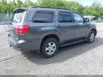 2016 Toyota Sequoia Sr5 5.7l V8 Gray vin: 5TDBY5G1XGS145289