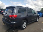 2017 Toyota Sequoia Sr5 Gray vin: 5TDBY5G1XHS154866