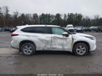 2021 Toyota Highlander Le Белый vin: 5TDBZRBH1MS077727