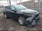 2021 Toyota Highlander Le Черный vin: 5TDBZRBH8MS062478