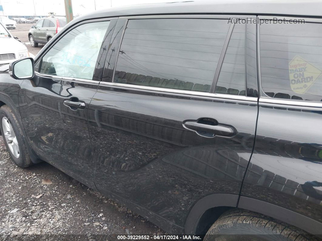 2021 Toyota Highlander Le Black vin: 5TDBZRBH8MS062478