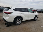 2021 Toyota Highlander L White vin: 5TDBZRBH8MS104695