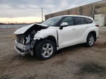 2021 Toyota Highlander L White vin: 5TDBZRBH8MS104695