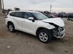 2021 Toyota Highlander L White vin: 5TDBZRBH8MS104695