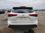 2021 Toyota Highlander L White vin: 5TDBZRBH8MS104695