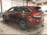 2019 Toyota Highlander Le Maroon vin: 5TDBZRFH0KS964324