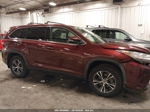 2019 Toyota Highlander Le Maroon vin: 5TDBZRFH0KS964324